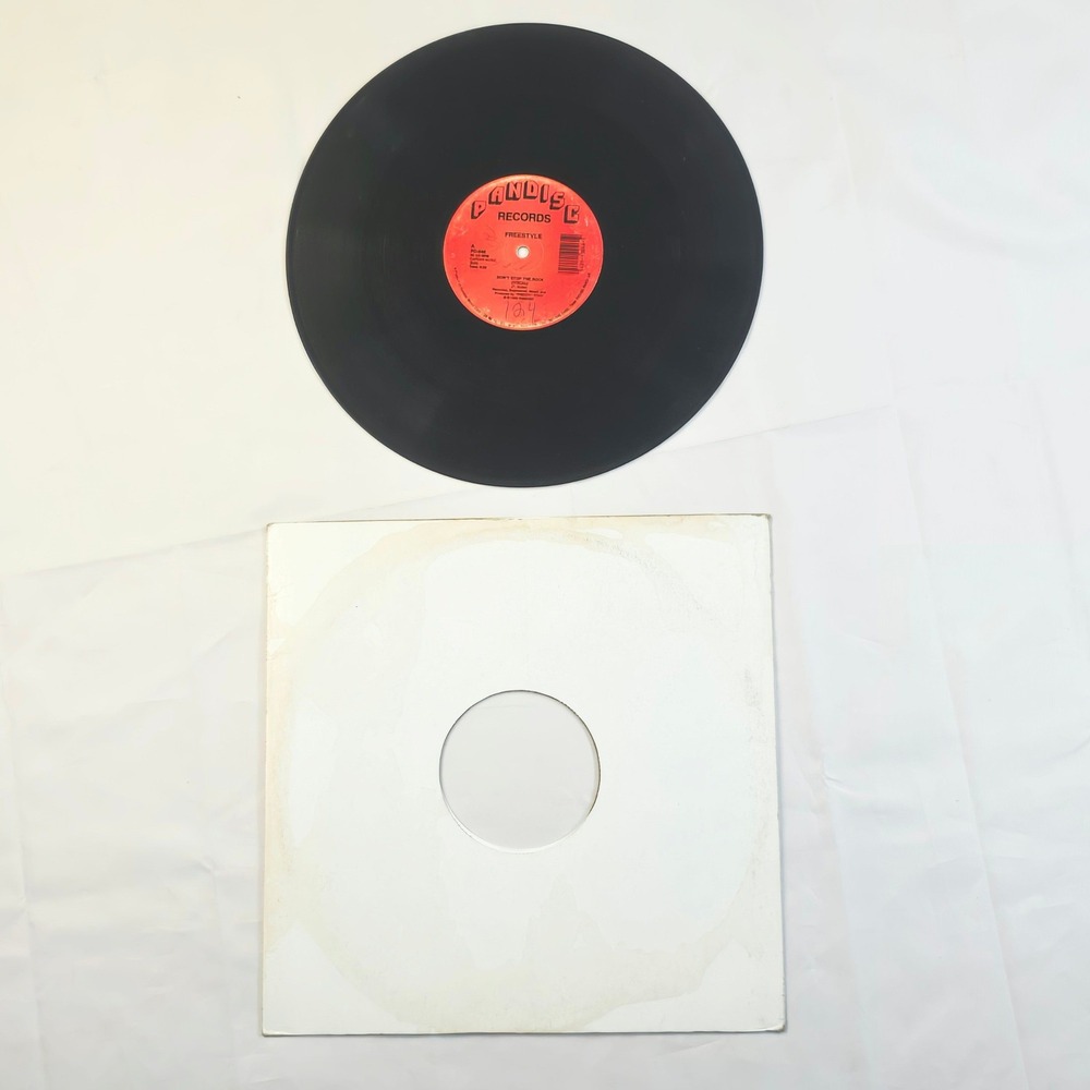 Freestyle Don't Stop The Rock Vinyl Record 12" Black 33 RPM Pandisc